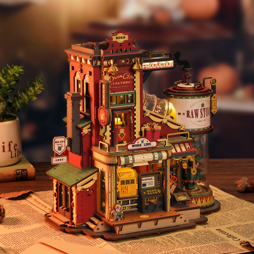 Christmas Dream Gift Factory - 3D Wooden Puzzle