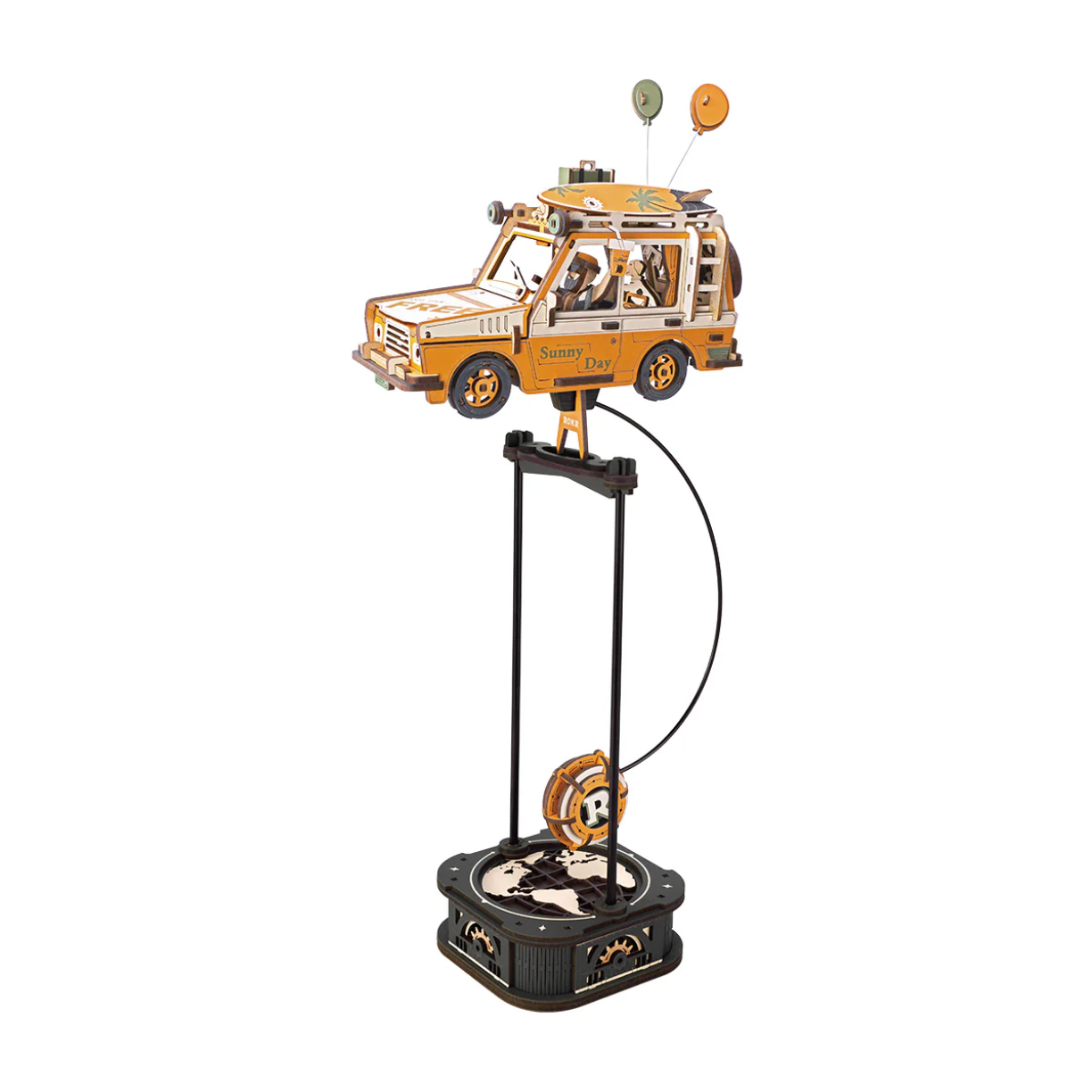 Dessert Explorer 3D Wooden Pendulum Swing