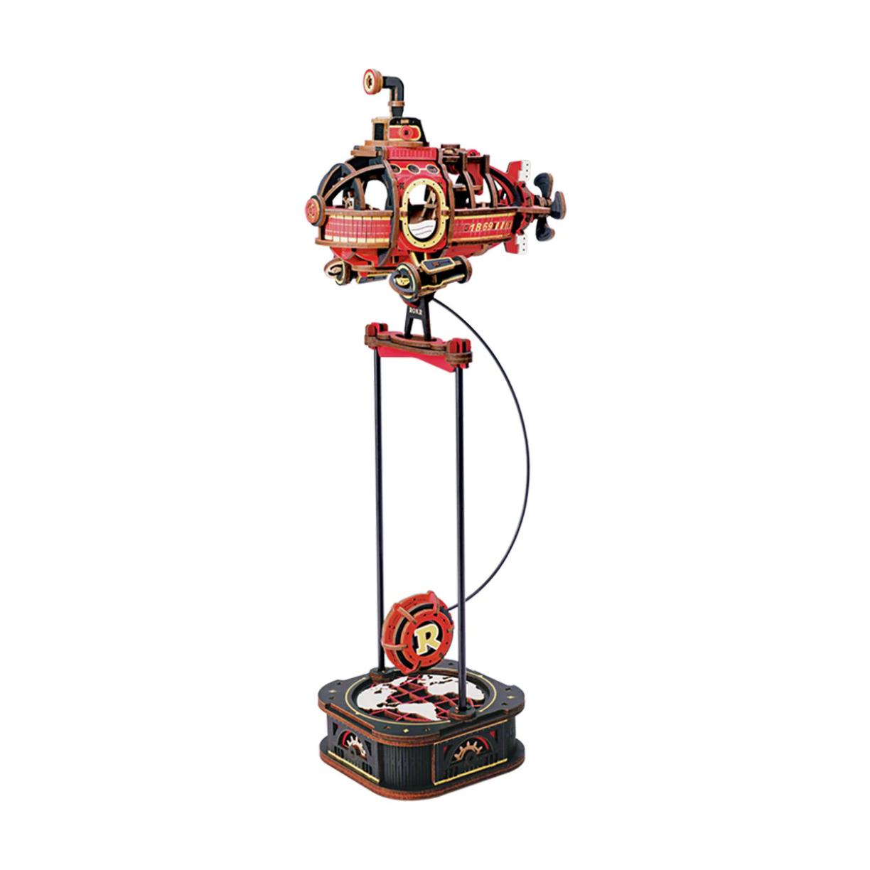 Ocean Explorer 3D Wooden Pendulum Swing