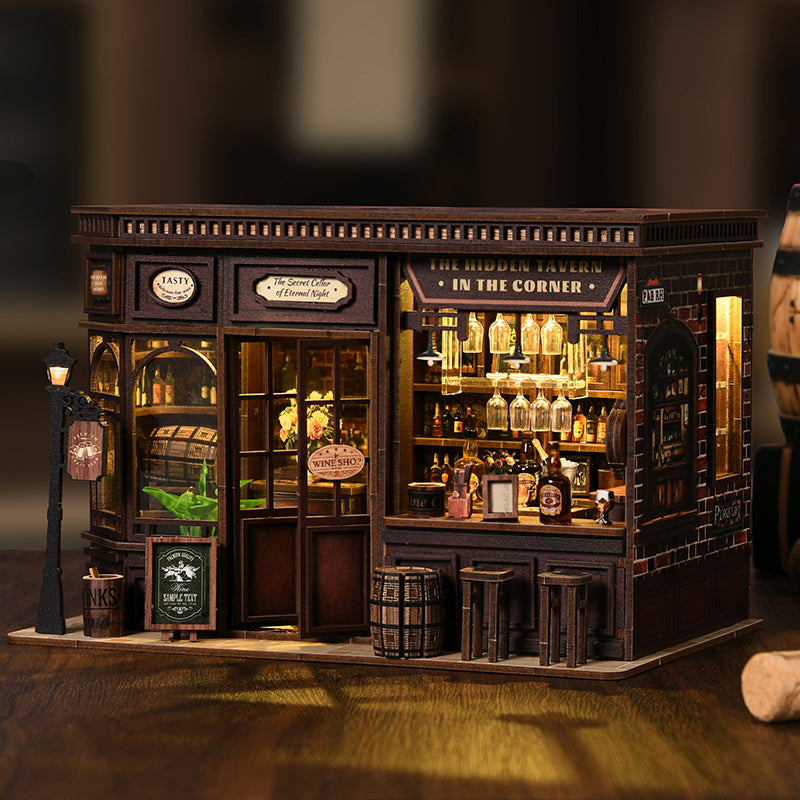 Corner Tavern DIY Miniature